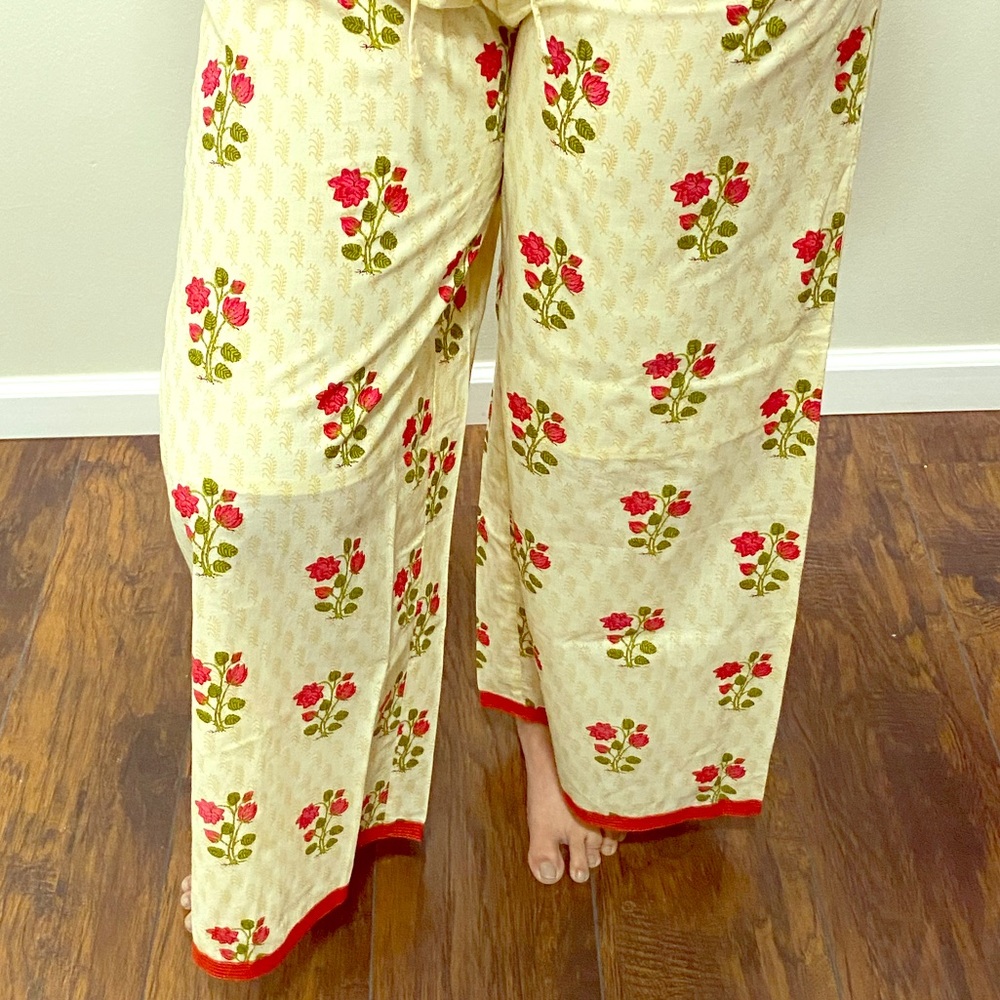 Cotton palazzo Pants